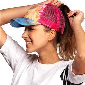 Tie dye cap